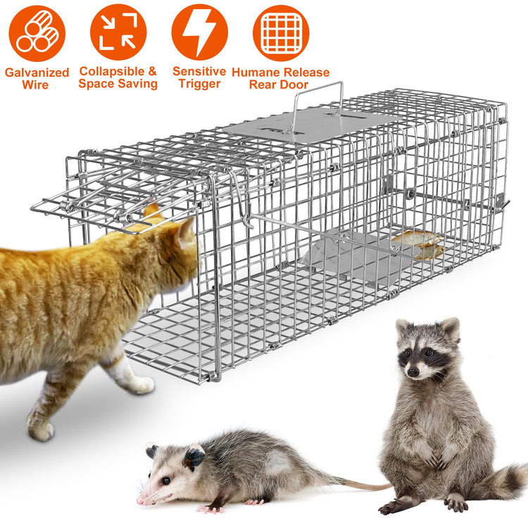 Cat Trap Cage Catch