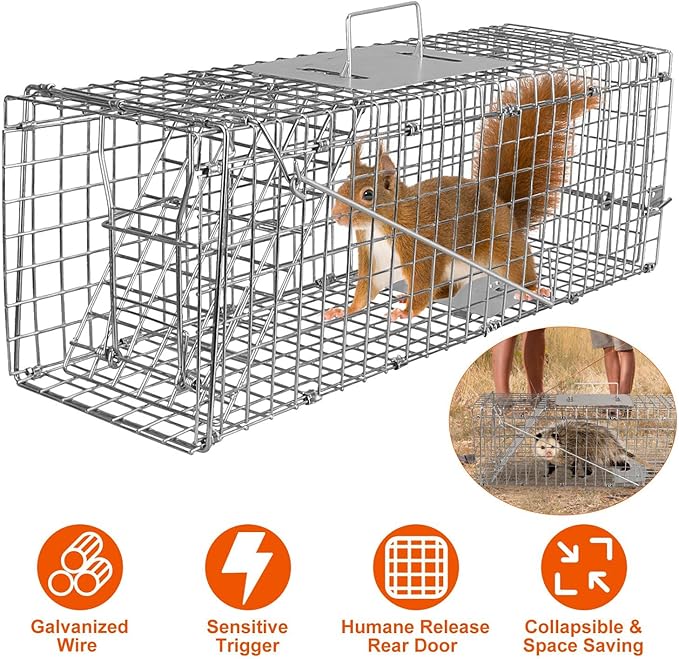 Cat Trap Cage Catch